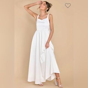 Light Up My Life White Maxi Dress